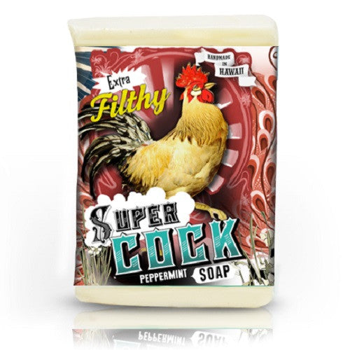 Super Cock Peppermint Cocoa Butter Soap Bar