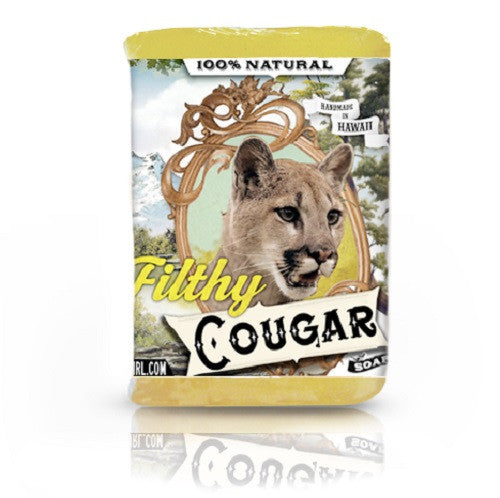 Filthy Cougar Lemon Palm Rosa Soap Bar