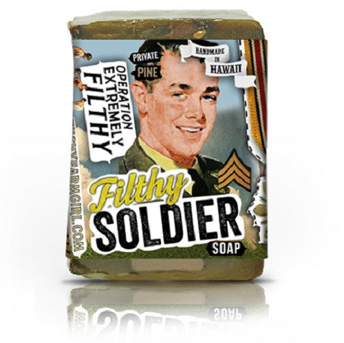 Filthy Soldier Sandalwood Cedar Soap Bar