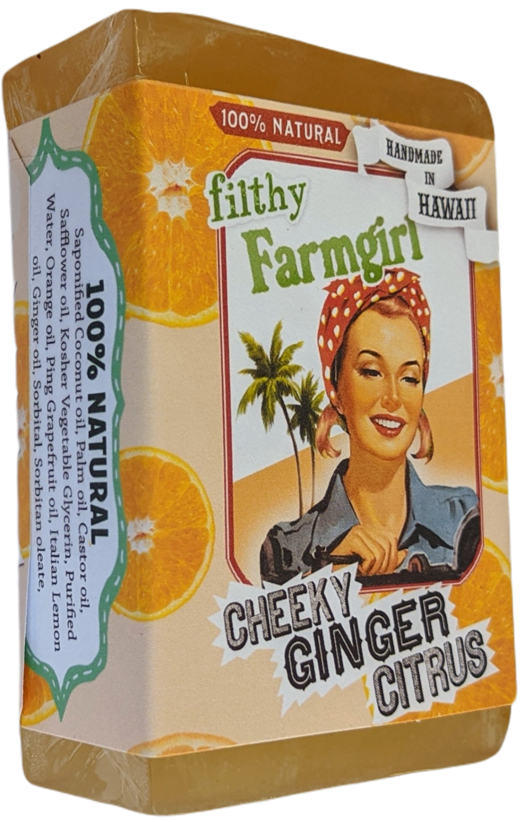 Cheeky Ginger Citrus - Orange Grapefruit Lemon