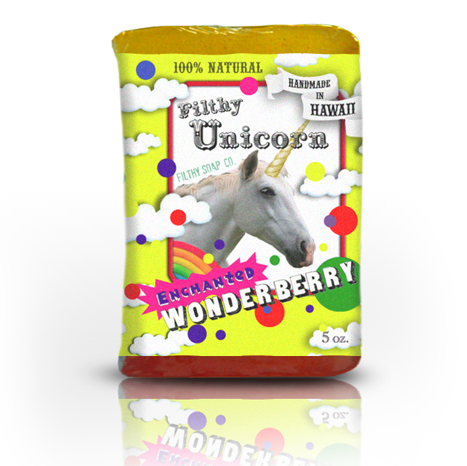 Filthy Unicorn Berry Ginger Soap Bar