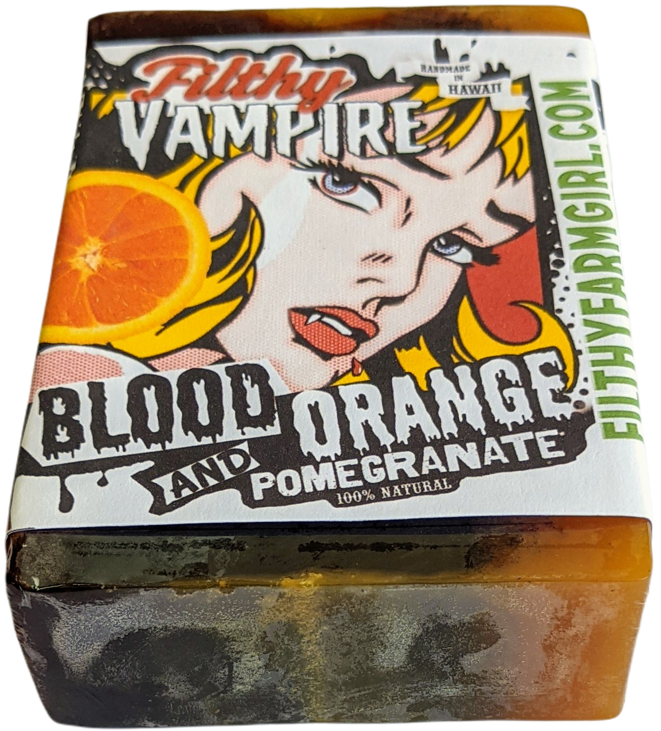 Filthy Vampire Soap - Blood Orange Pomegranate Turmeric