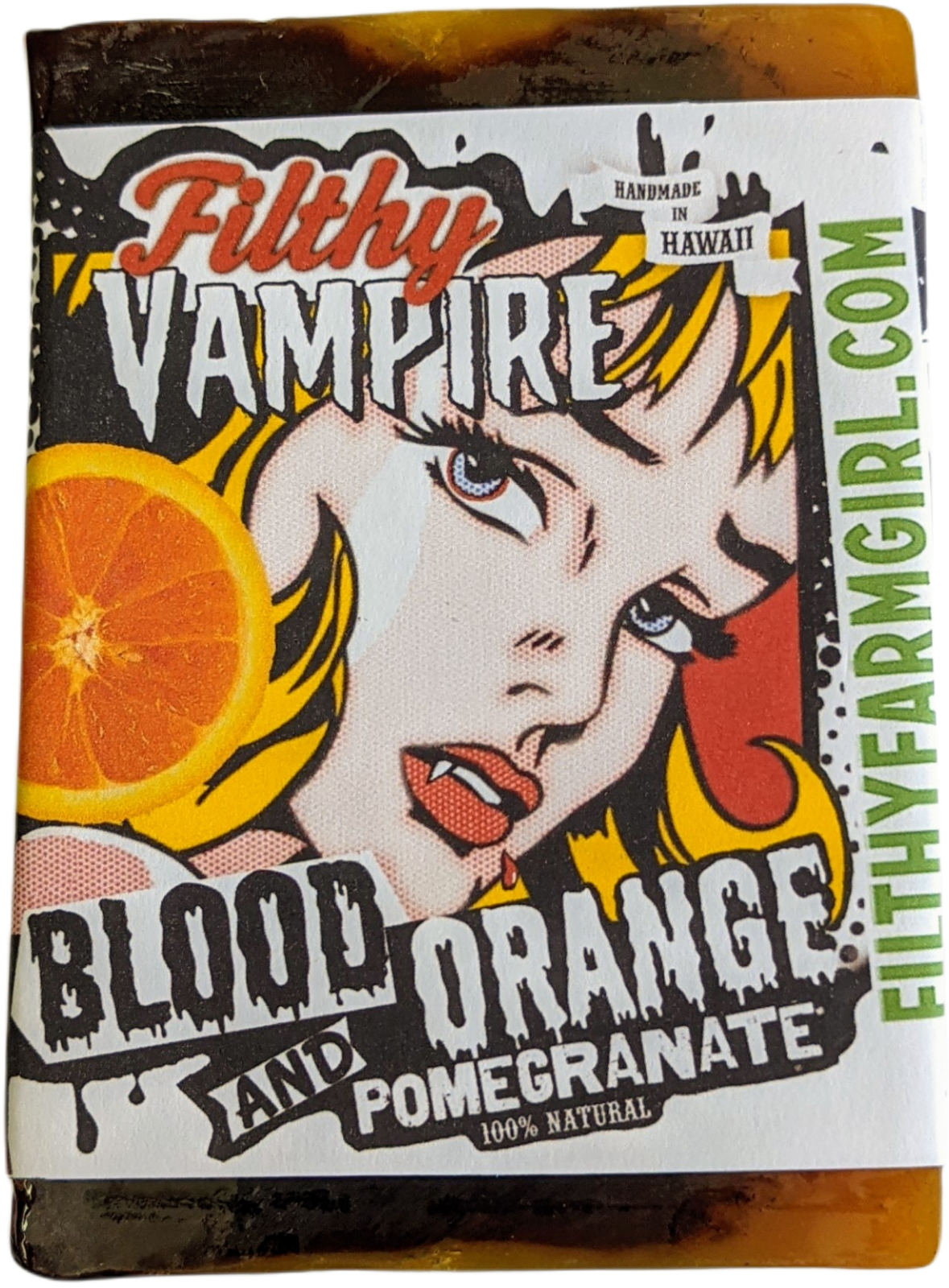 Filthy Vampire Soap - Blood Orange Pomegranate Turmeric