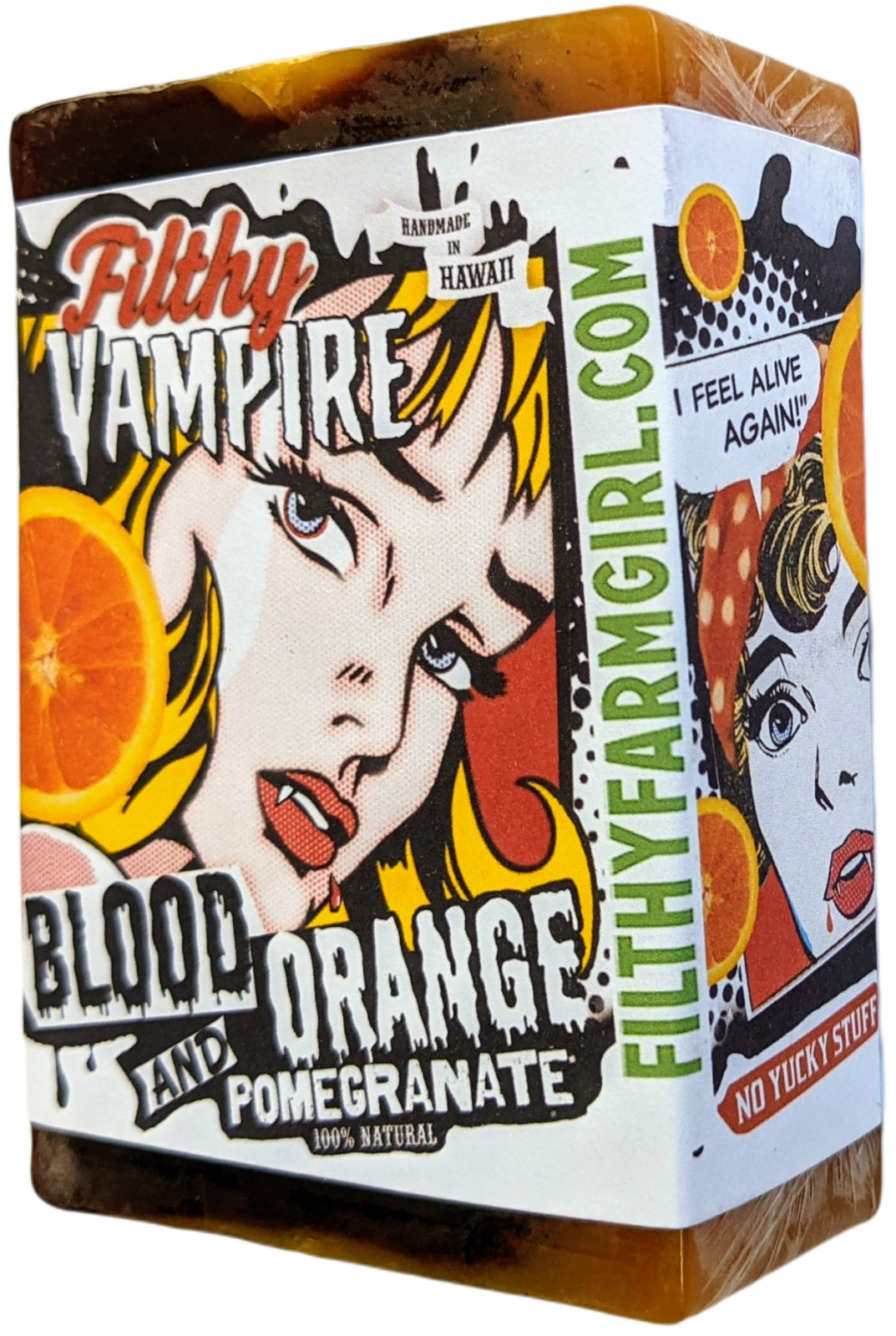 Filthy Vampire Soap - Blood Orange Pomegranate Turmeric