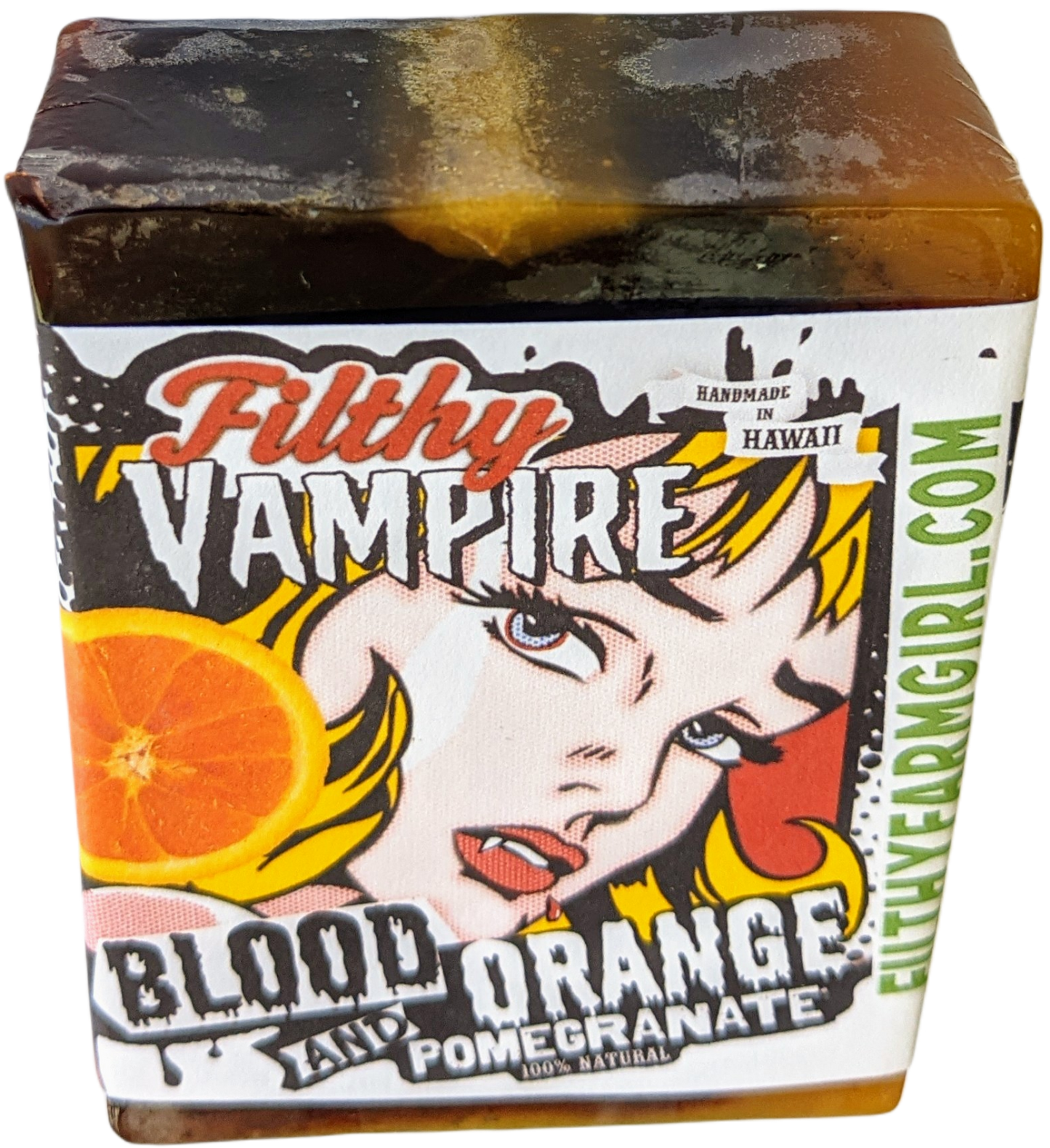 Filthy Vampire Soap - Blood Orange Pomegranate Turmeric