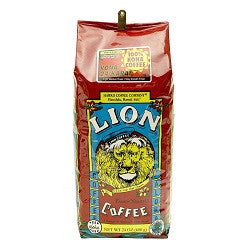 Lion 100% Kona Coffee Whole Bean (24 oz bags)